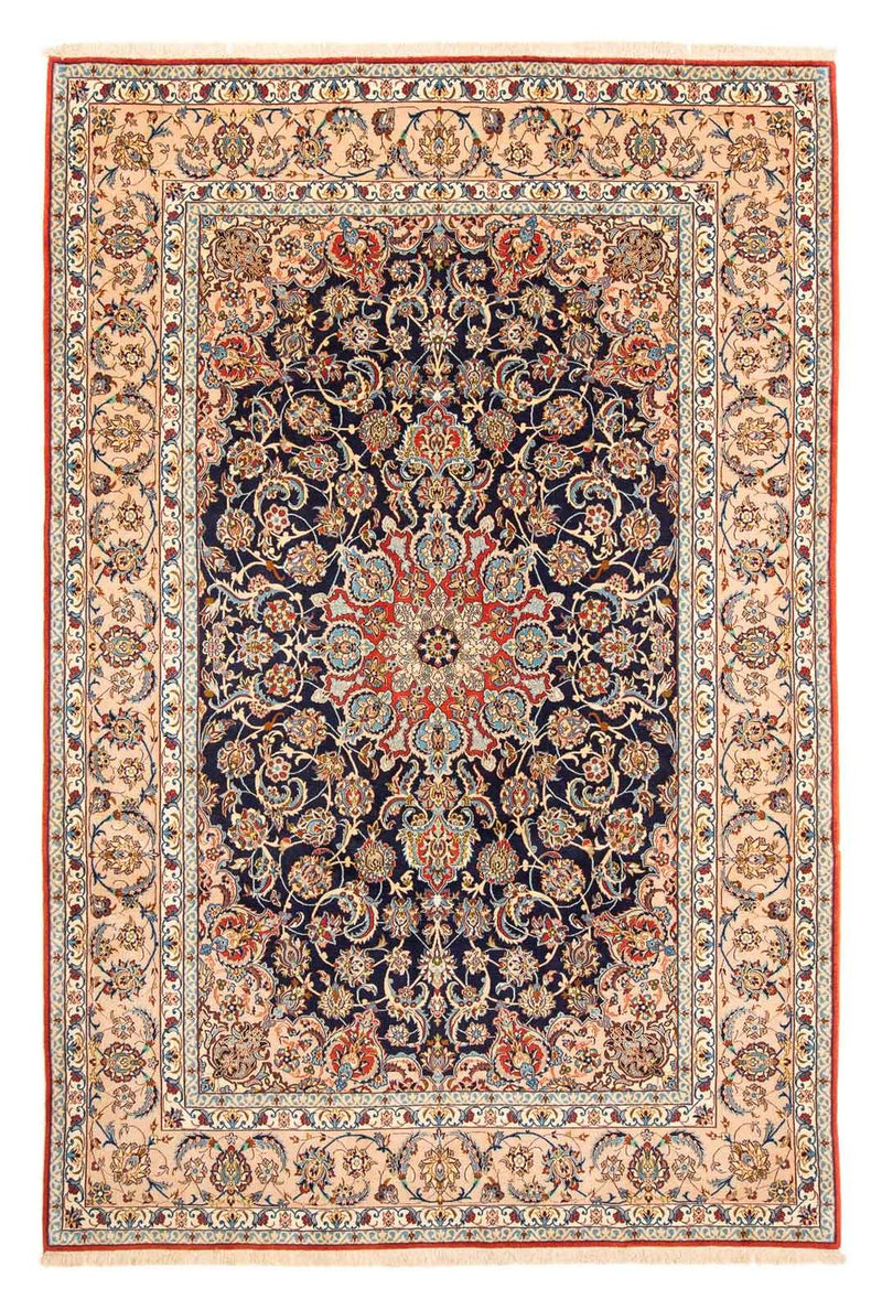 Tapete Persa - Isfahan - Premium - 300 x 200 cm - azul escuro