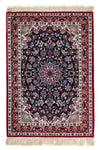Isfahan Tapete 73x104cm - Tapete persa - Rectangular / Vermelho escuro / 73 x 104 cm Rectangular