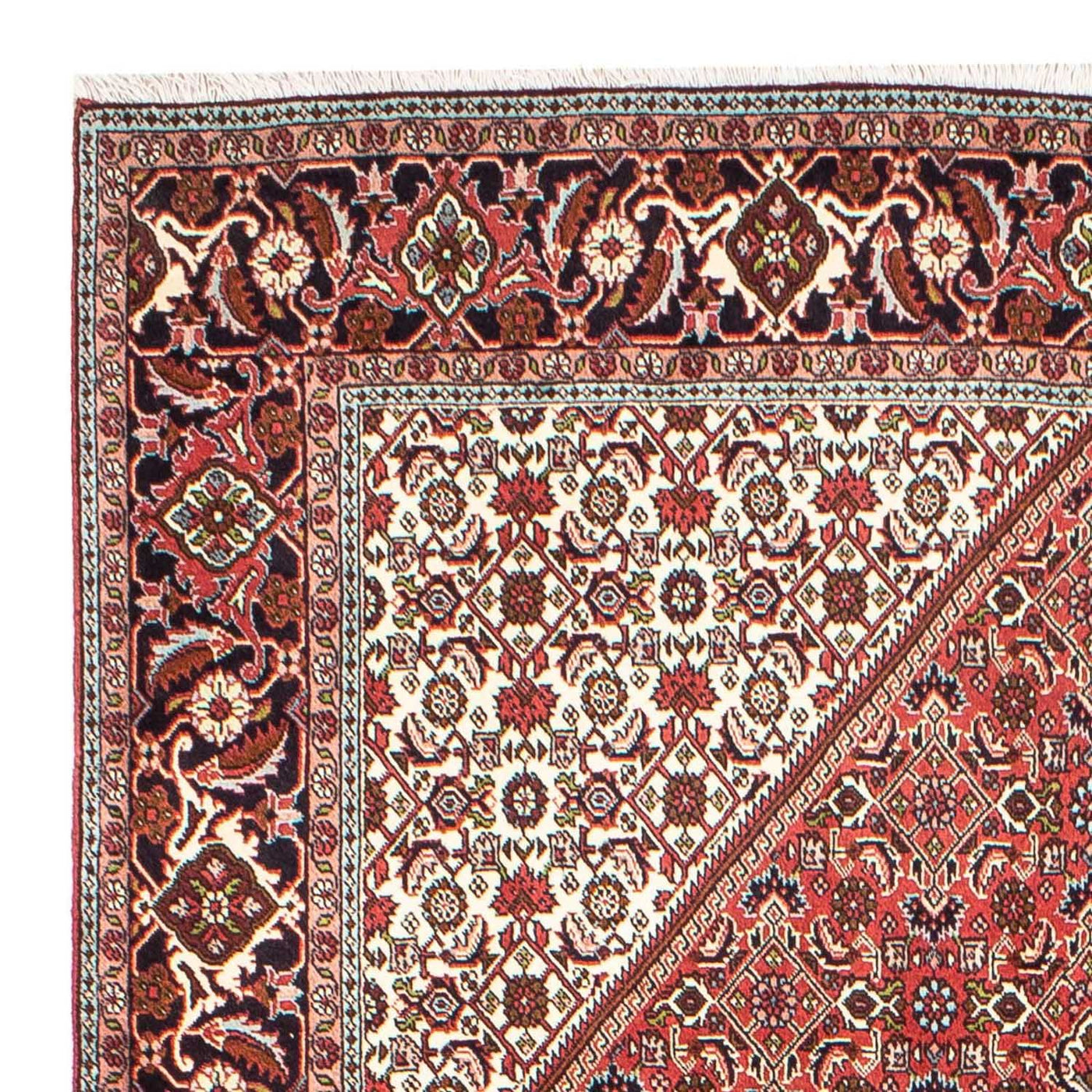 Tapete Persa - Bijar - 245 x 172 cm - vermelho claro