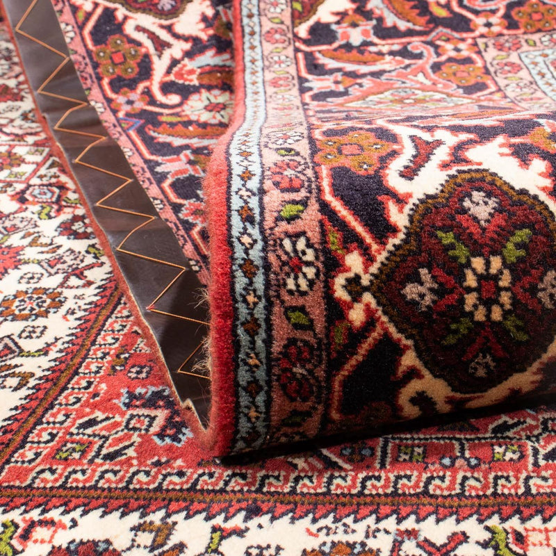 Tapete Persa - Bijar - 245 x 172 cm - vermelho claro