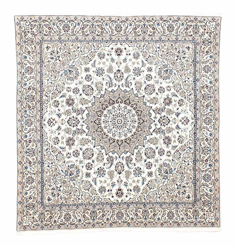 Tapete Persa - Nain - Royal praça  - 205 x 198 cm - bege