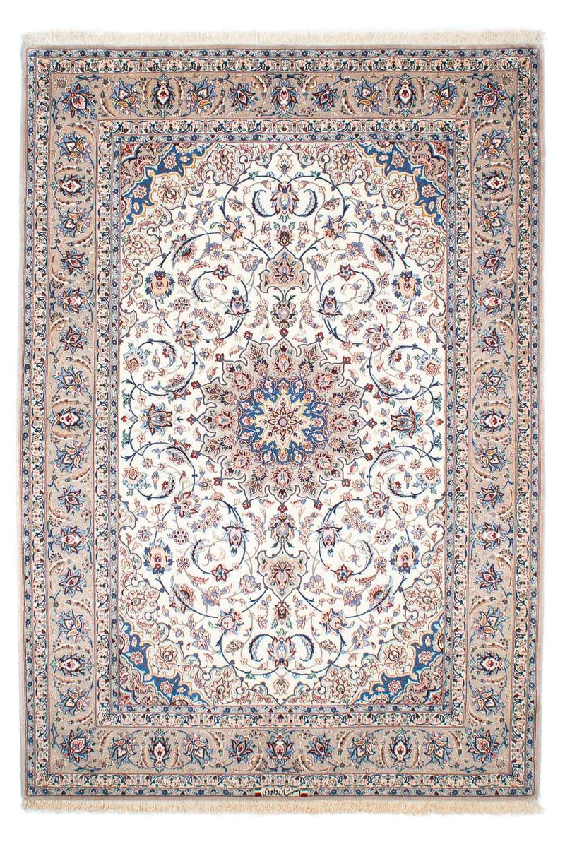 Tapete Persa - Isfahan - Premium - 228 x 156 cm - bege