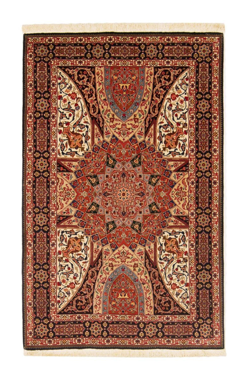Täbriz - 50 Raj Teppich 160x103cm - Perserteppich