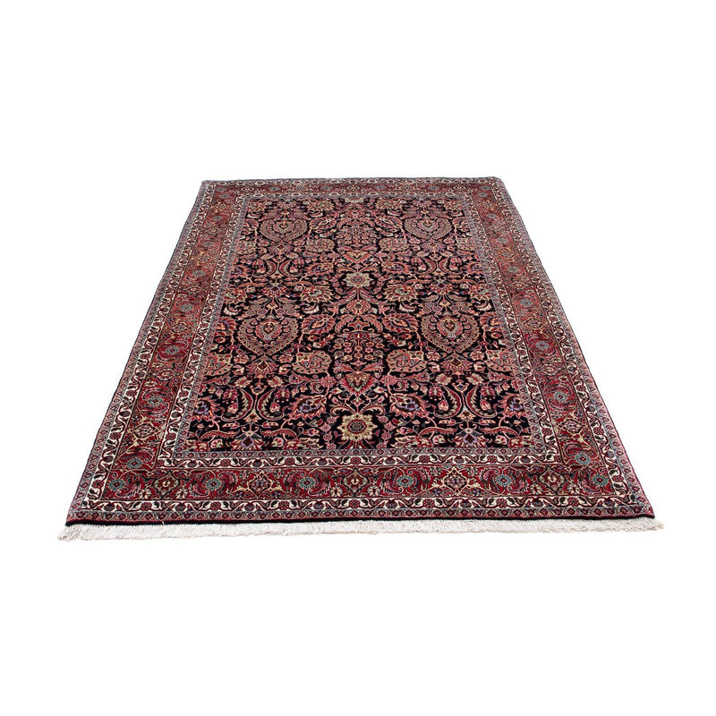 Tapete Persa - Bijar - 209 x 130 cm - azul escuro