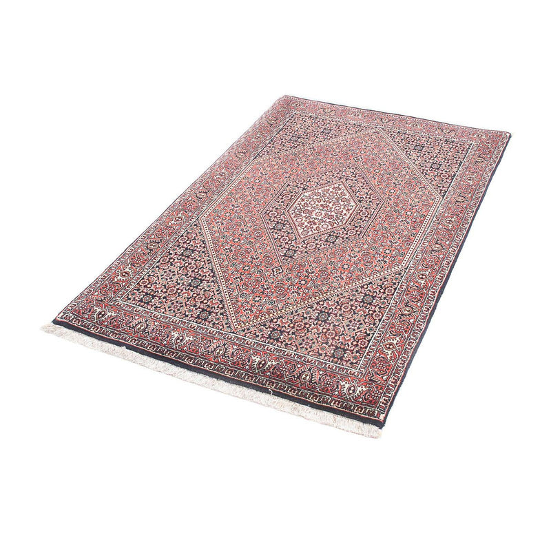 Tapete Persa - Bijar - 145 x 88 cm - vermelho claro