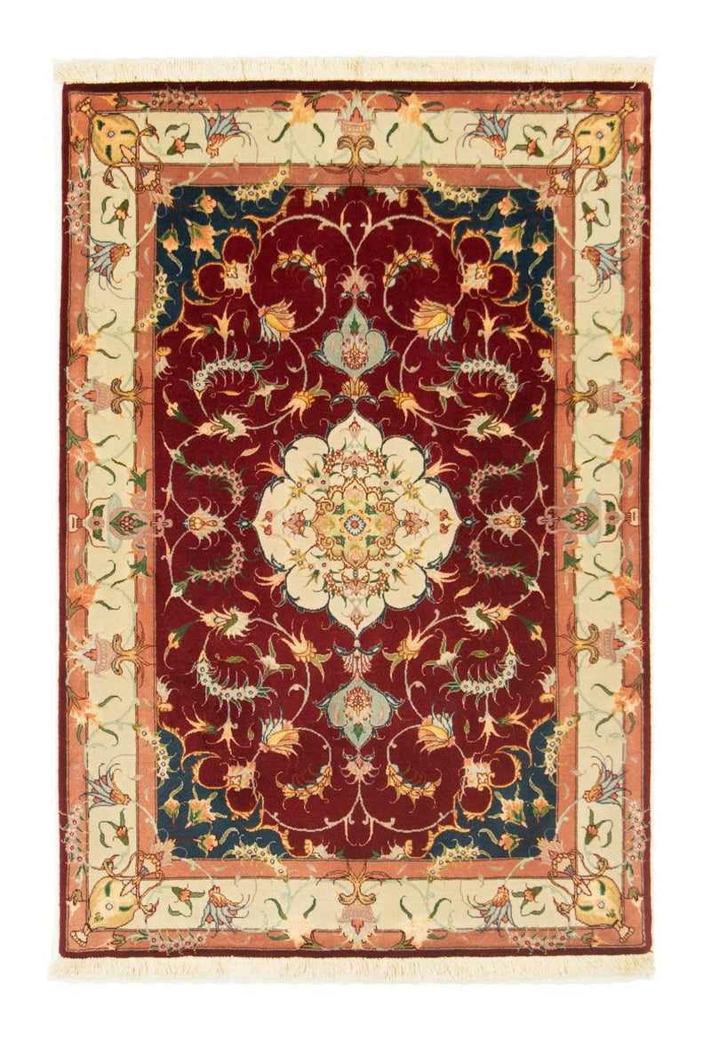 Täbriz - 50 Raj Teppich 150x101cm - Perserteppich