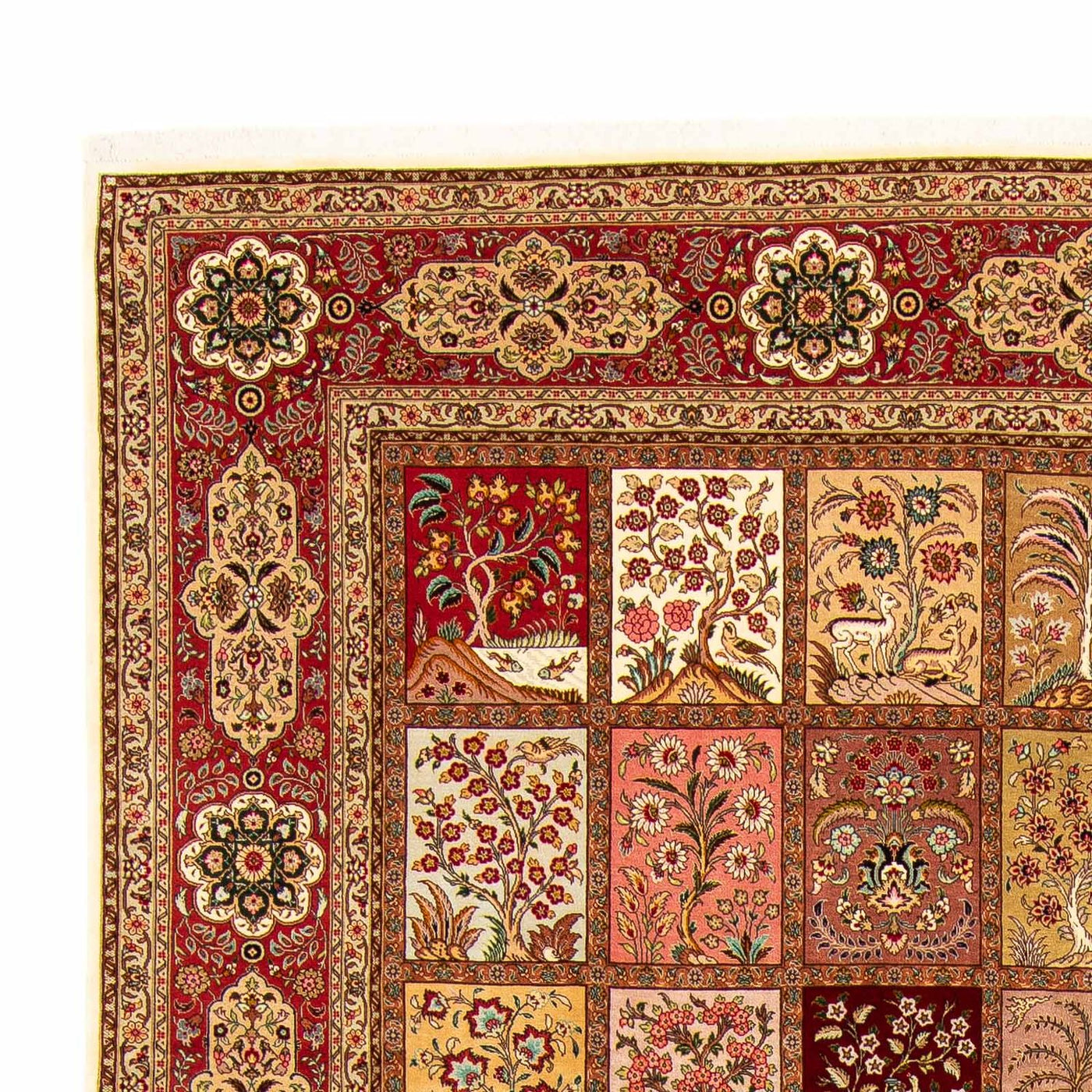 Tapete Persa - Tabriz - Royal - 392 x 280 cm - multicolorido