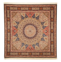 Tapete Persa - Tabriz - Royal praça  - 256 x 253 cm - multicolorido – product image