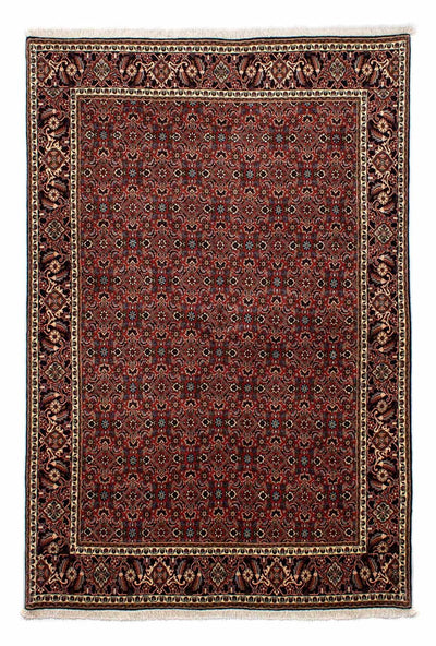 Bidjar Tapete 172x246cm - Tapete persa - vermelho escuro