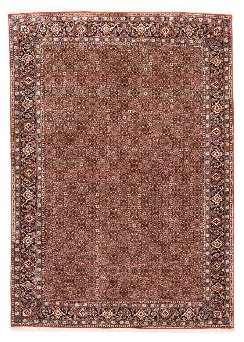 Tapete Persa - Bijar - 235 x 167 cm - vermelho claro