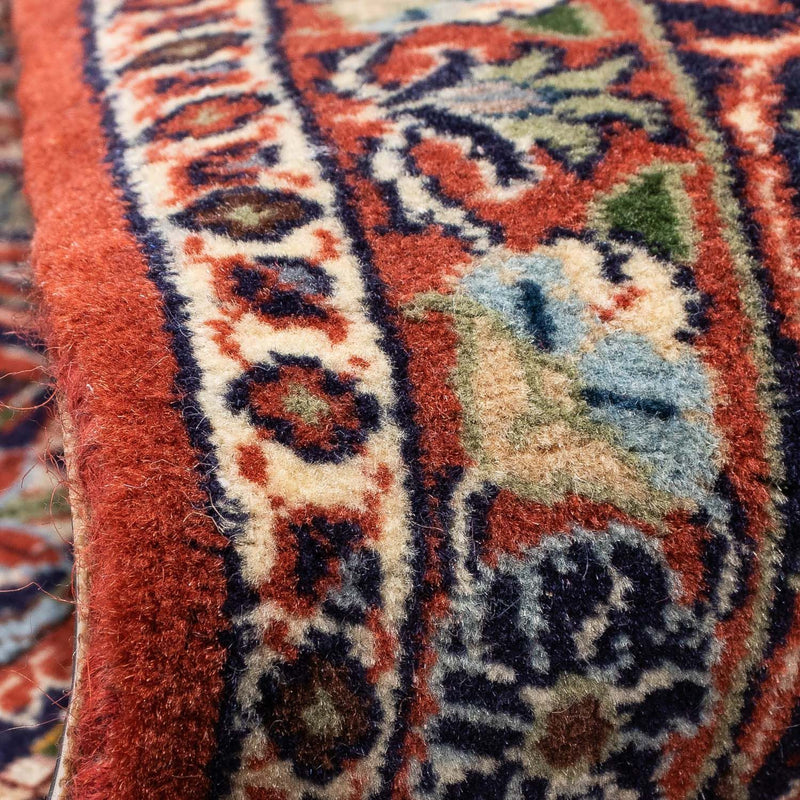 Tapete Persa - Bijar - 235 x 167 cm - vermelho claro