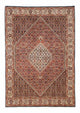 Tapete Persa - Bijar - 242 x 165 cm - vermelho claro