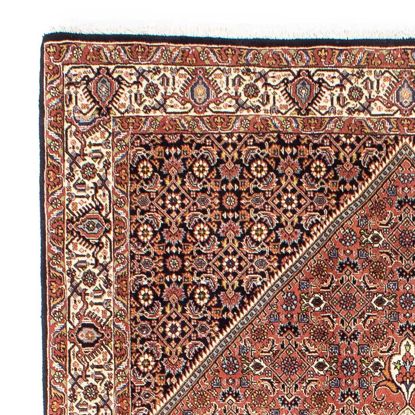 Tapete Persa - Bijar - 242 x 165 cm - vermelho claro