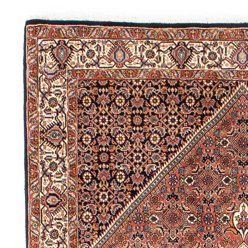 Tapete Persa - Bijar - 242 x 165 cm - vermelho claro