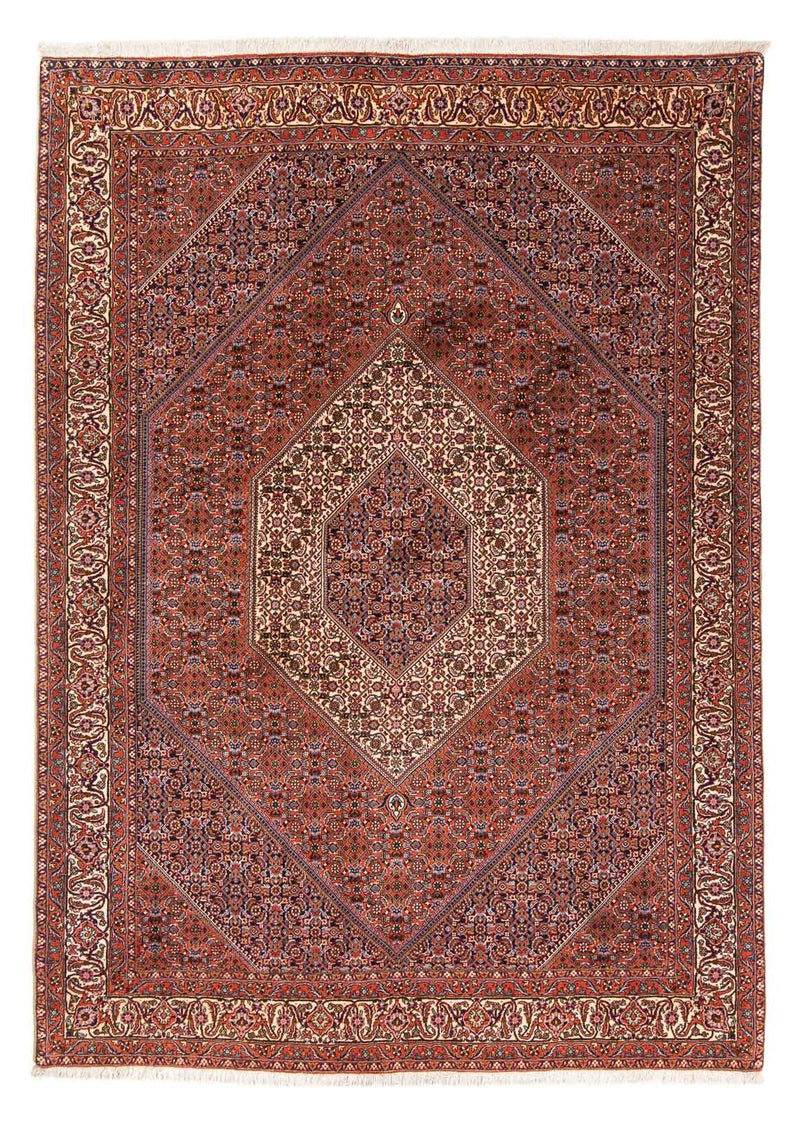 Tapete Persa - Bijar - 230 x 166 cm - castanho