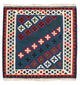 Kilim Fars Tapete 100x100cm