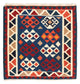 Kilim Fars Tapete 104x102cm