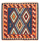 Kilim Fars Tapete 100x98cm