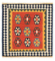 Kilim Fars Tapete 105x100cm