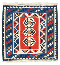 Tapete Kelim - Oriental praça  - 103 x 103 cm - multicolorido – product image