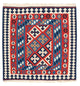 Kilim Fars Tapete 103x101cm