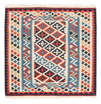 Tapete Kelim - Oriental praça  - 105 x 100 cm - bege – product image