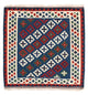 Kilim Fars Tapete 100x100cm