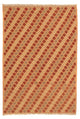 Tapete Kelim - Oriental - 214 x 158 cm - castanho claro