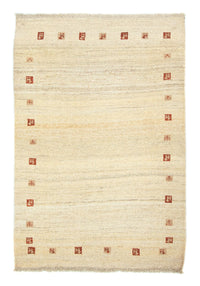 Tapete Gabbeh - Persa - 184 x 124 cm - bege – product image