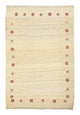 Tapete Gabbeh - Persa - 184 x 124 cm - bege