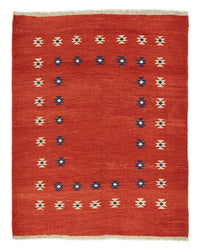 Tapete Gabbeh - Persa - 192 x 152 cm - vermelho – product image