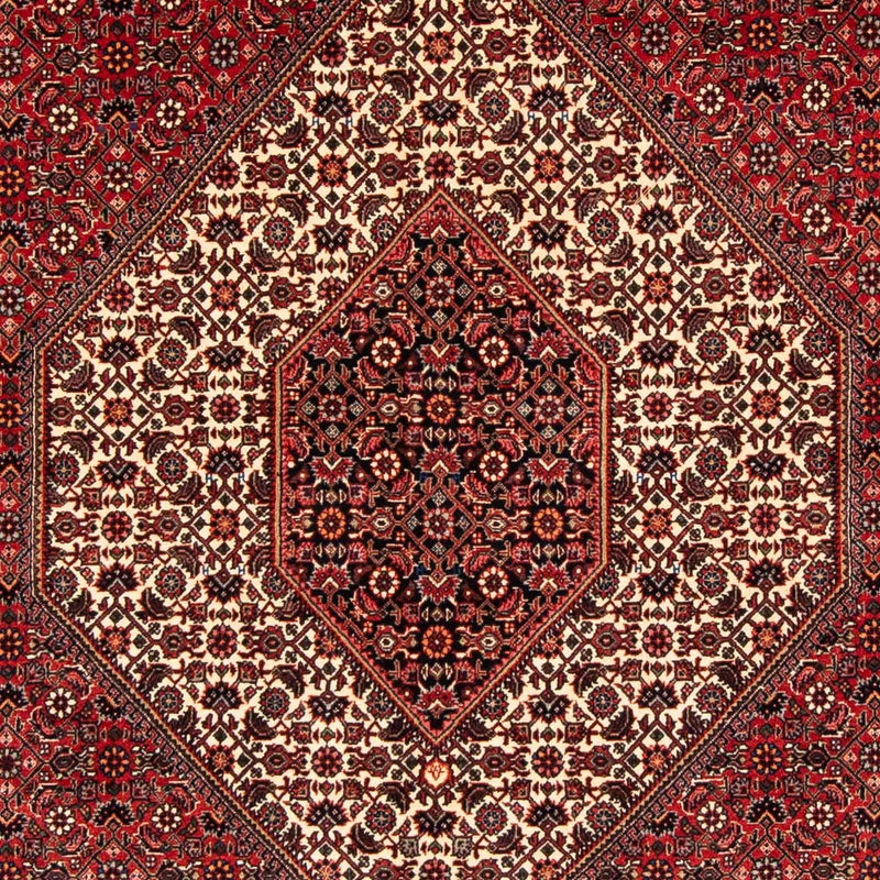 Tapete Persa - Bijar - 232 x 153 cm - vermelho
