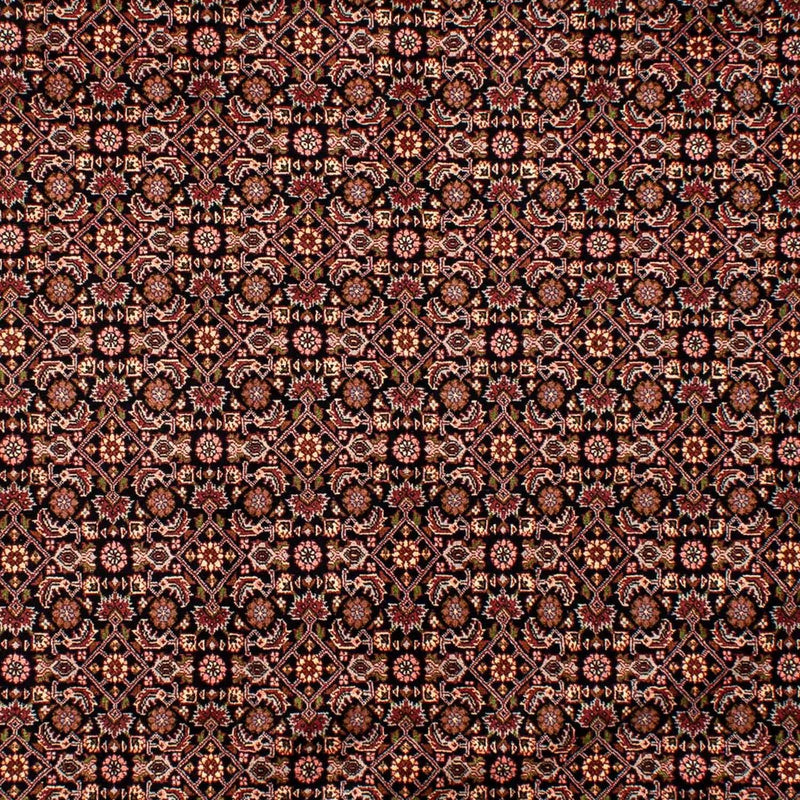 Tapete Persa - Bijar - 292 x 199 cm - azul escuro