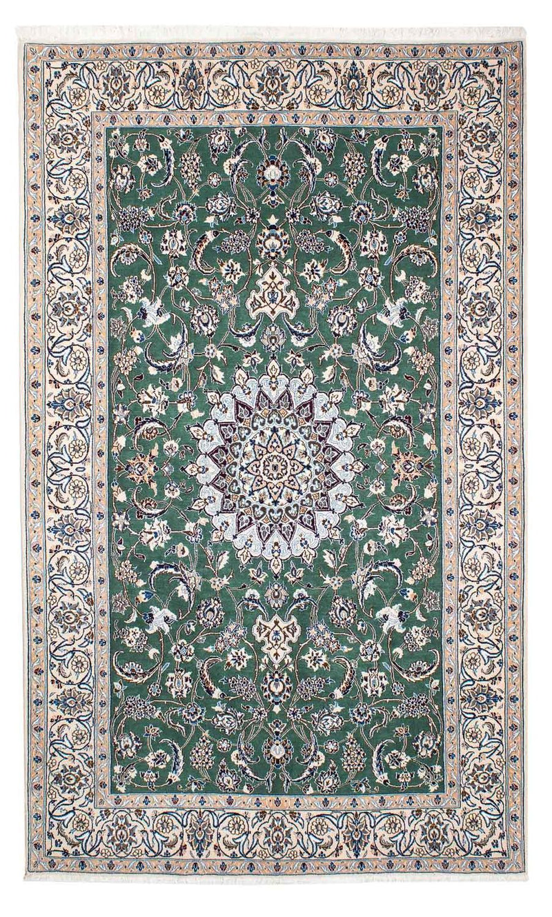 Tapete Persa - Nain - Royal - 254 x 152 cm - verde