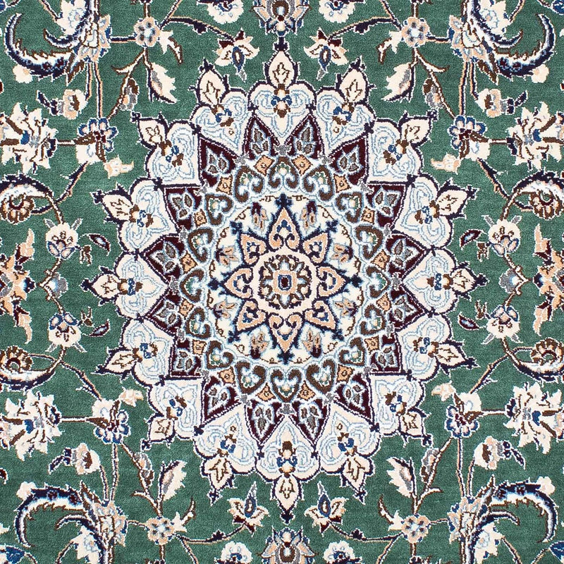 Tapete Persa - Nain - Royal - 254 x 152 cm - verde
