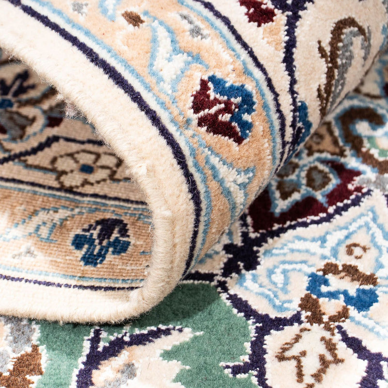 Tapete Persa - Nain - Royal - 254 x 152 cm - verde