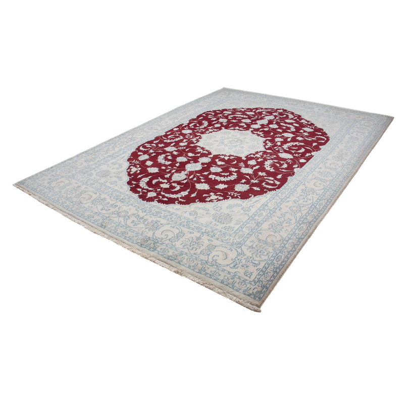 Tapete Persa - Nain - 288 x 203 cm - vermelho escuro