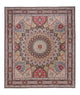 Tapete Persa - Tabriz - Royal - 297 x 253 cm - multicolorido