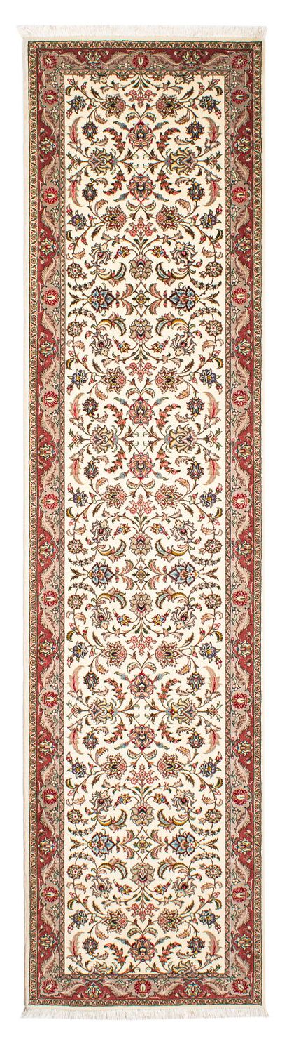 Corredor Tapete Persa - Tabriz - Royal - 297 x 73 cm - bege