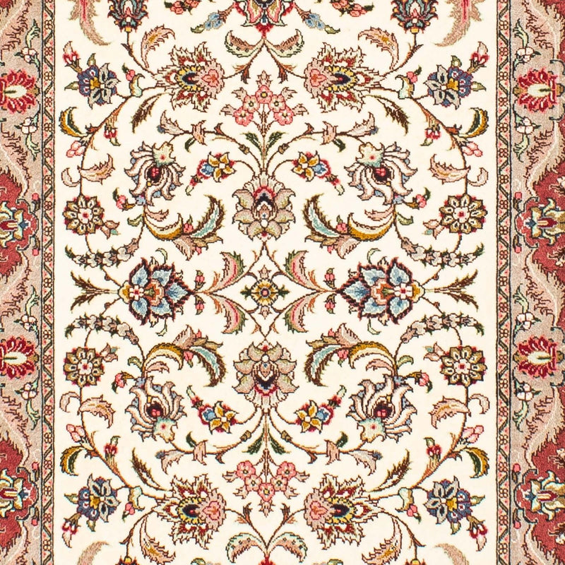 Corredor Tapete Persa - Tabriz - Royal - 297 x 73 cm - bege