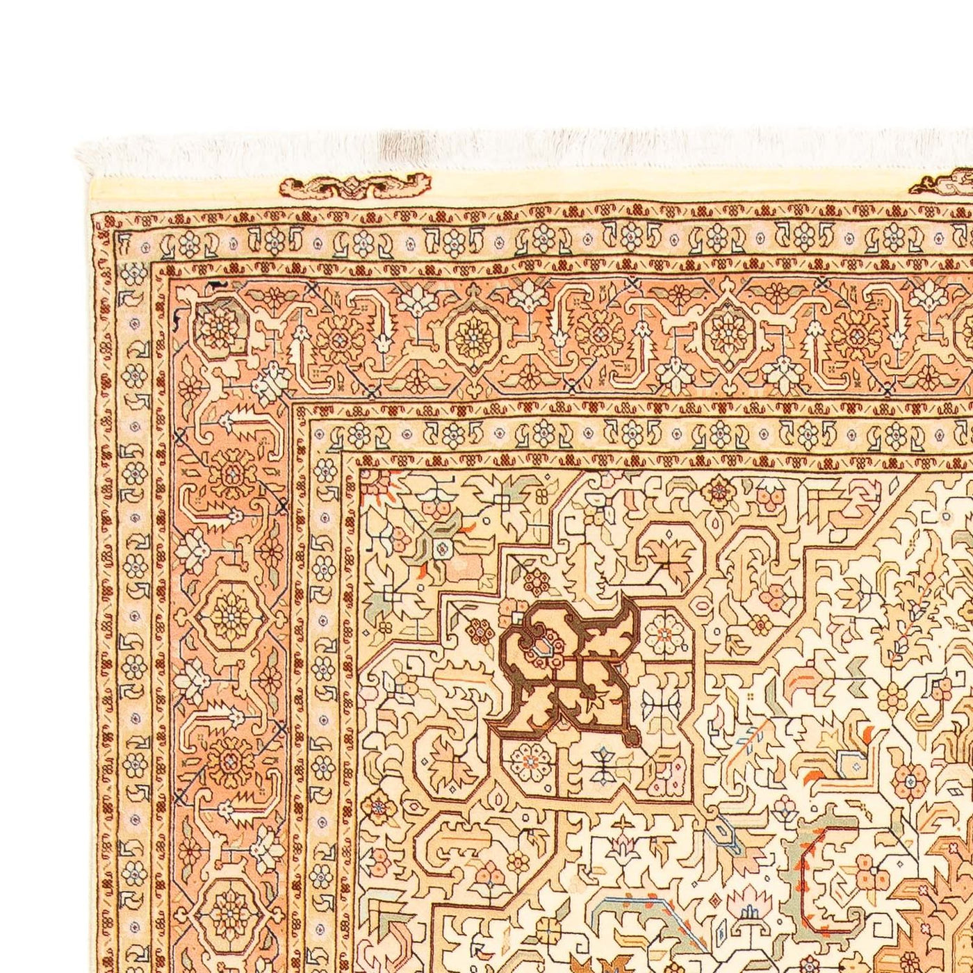Tapete Persa - Tabriz - Royal - 308 x 202 cm - bege