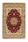 Tabriz - 50 Raj Tapete 99x150cm - Tapete persa - Rectangular / Vermelho / 99 x 150 cm Rectangular