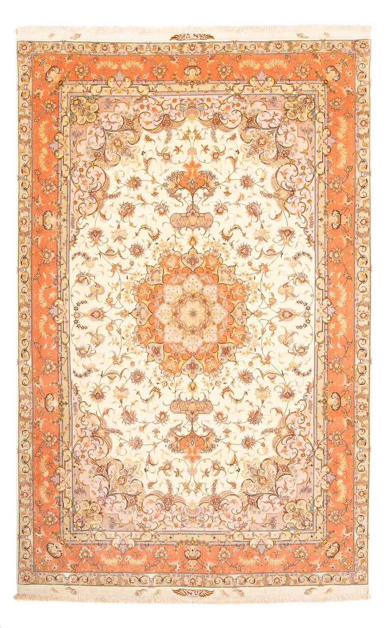 Tapete Persa - Tabriz - 303 x 199 cm - bege
