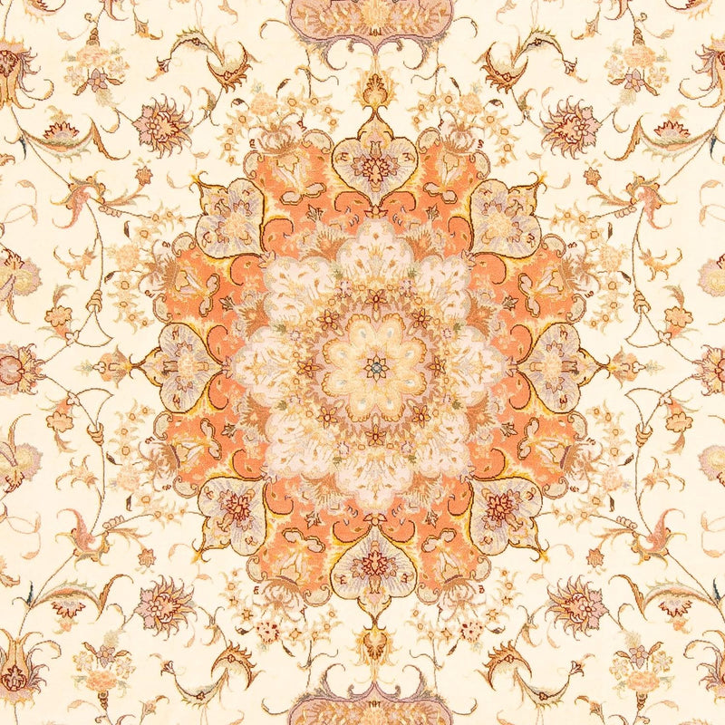 Tapete Persa - Tabriz - 303 x 199 cm - bege