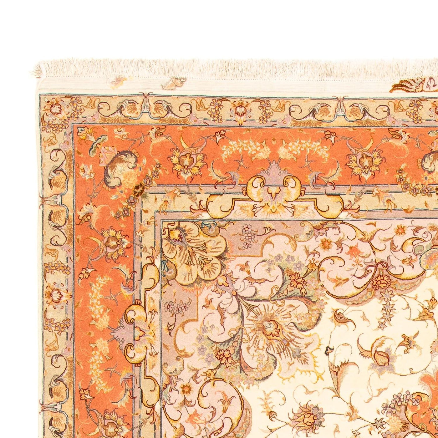 Tapete Persa - Tabriz - 303 x 199 cm - bege