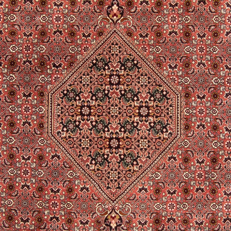 Tapete Persa - Bijar - 340 x 248 cm - vermelho claro