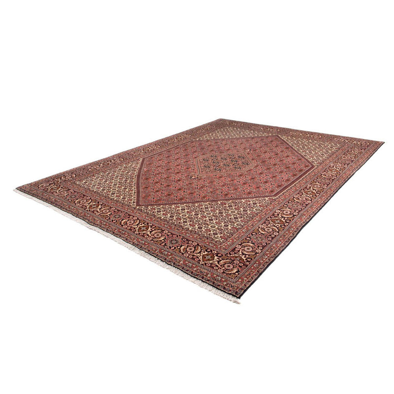 Tapete Persa - Bijar - 340 x 248 cm - vermelho claro