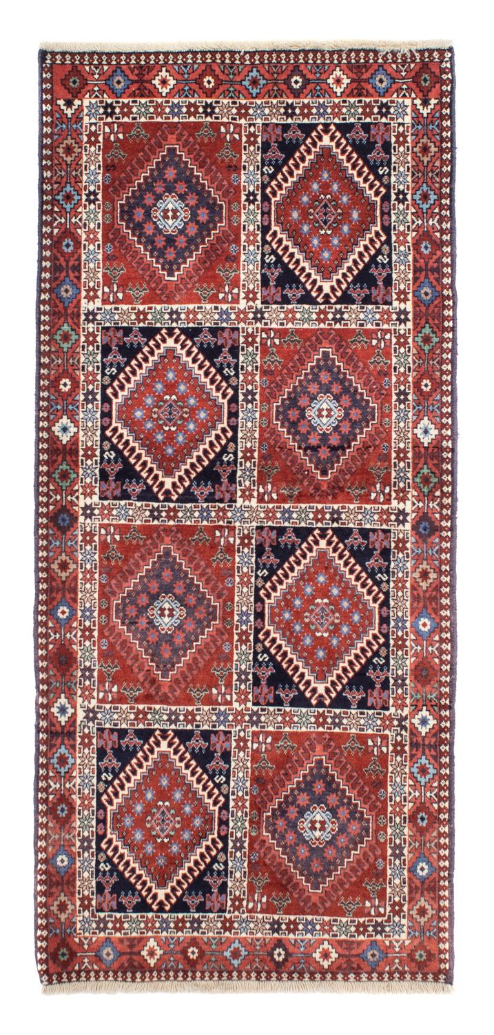 Corredor Tapete Persa - Nomadic - 196 x 83 cm - ferrugem