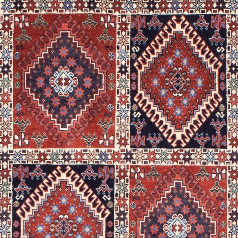 Corredor Tapete Persa - Nomadic - 196 x 83 cm - ferrugem