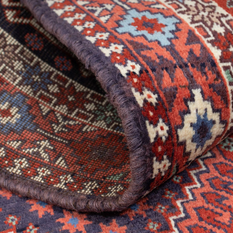 Corredor Tapete Persa - Nomadic - 196 x 83 cm - ferrugem
